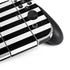 White and Black Stripes Nintendo Switch OLED (2021) Skin